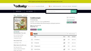 Chu Dat Frawg | Coddiwomple | CD Baby Music Store