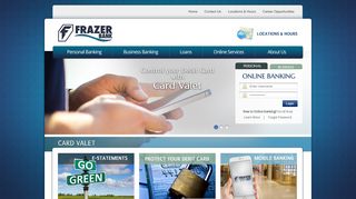 Welcome to Frazer Bank