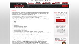 Careers - Fred Loya Insurance