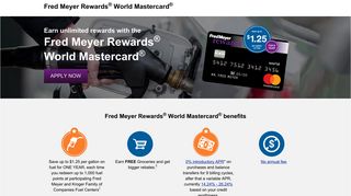 Fred Meyer Rewards Mastercard