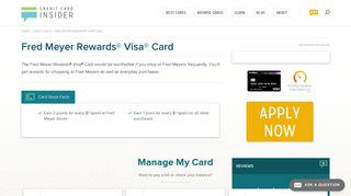 Fred Meyer Rewards® Visa® Card - Credit Card Insider