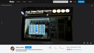 Fred Olsen Travel Agent, 116 Poole Road, Westbourne, Bourn… | Flickr