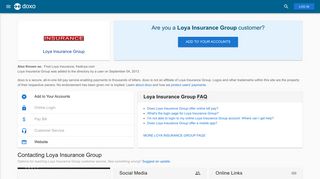 Loya Insurance Group: Login, Bill Pay, Customer Service and Care ...