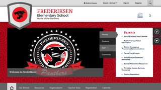 Frederiksen Elementary School / Homepage