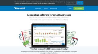 FreeAgent: Accounting Software for Small Businesses