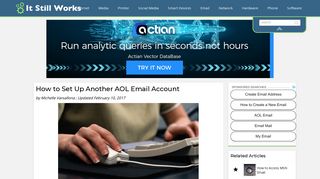How to Set Up Another AOL Email Account | It Still Works