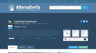 LogonExpert Autologon Alternatives and Similar Software ...