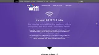 Access BT Wi-fi - BT.com
