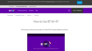 How to Use BT Wi-fi? | BT Business