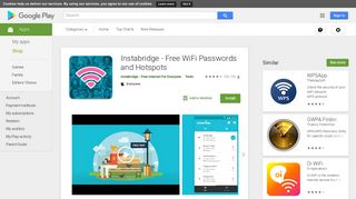 Instabridge - Free WiFi Passwords and Hotspots - Apps on Google Play