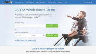 Vehicle History Reports – Get a CARFAX Report