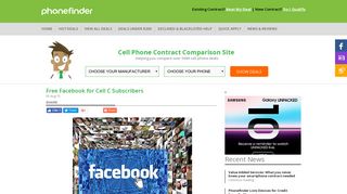 Free Facebook For Cell C - Phonefinder