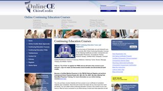 Online Continuing Education Courses here