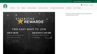 Starbucks Rewards™ | A Rewards Program Designed for You ...