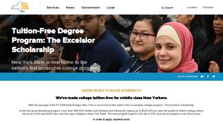 Tuition-Free Degree Program: The Excelsior Scholarship | The State ...