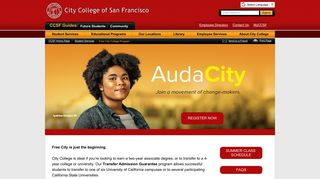 Free City College Program - City College of San Francisco