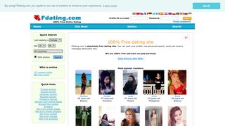 Fdating.com - 100% Free dating site, free personals
