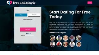 Free Online Dating | Dating Site With 2 Million Singles | Free & Single