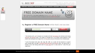 FREE domain name - Biz.nf