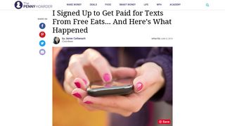 Is Free Eats a Scam? We Tried It to Find Out - The Penny Hoarder