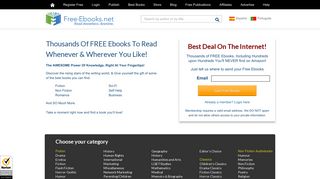 Free-eBooks.net | Download free Fiction, Health, Romance and many ...