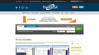 Welcome to the New FreeERISA - FreeERISA