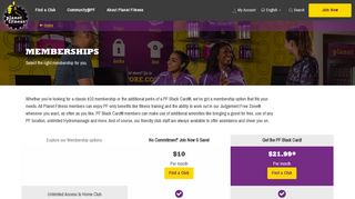 Gym Memberships | As Low As $10 | Planet Fitness