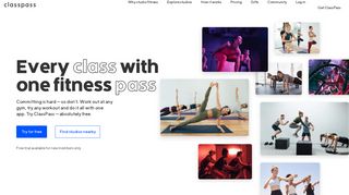 ClassPass | Fitness Studios & Classes | Free Trial