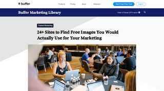 24 Sites to Find Free Images You Would Actually Use for Your Marketing