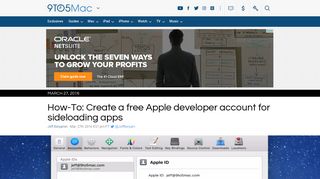 How-To: Create a free Apple developer account for sideloading apps ...