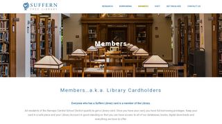 Members | Suffern Free Library