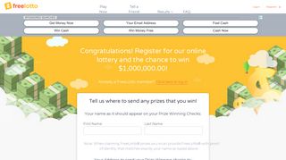 Online Lottery Registration | FreeLotto