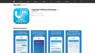 magicApp Calling & Messaging on the App Store - iTunes - Apple