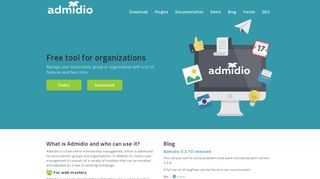 Admidio – Free online membership management software