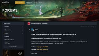 Free netflix accounts and passwords september 2014 > All Topics ...