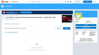 Free Netflix Account and Premium Passwords Generator - Reddit