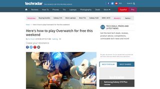 Here's how to play Overwatch for free this weekend | TechRadar