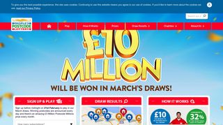 Win with People's Postcode Lottery | Home