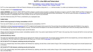 PuTTY: a free SSH and Telnet client - Chiark
