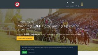 Free Horse Racing Tips from AM Free Racing Tips