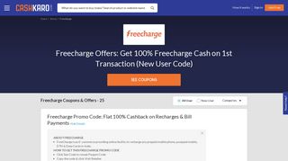 Freecharge Promo Code & Offers: 100% Recharge Coupons | Jan 2019