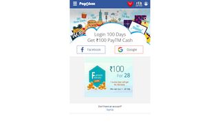 Login on PayBox to get Free Mobile Recharge. Join now to get Rs.100 ...