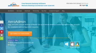 AeroAdmin - FREE remote desktop software, easy remote desktop ...