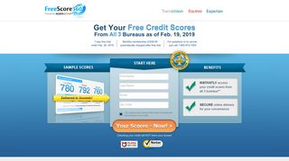 Get Your Free Credit Scores - Free Score 360