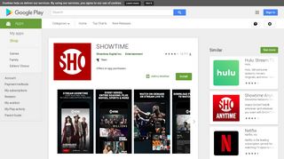 SHOWTIME - Apps on Google Play