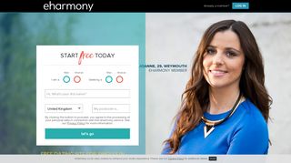 Free Dating Site for UK Singles | eharmony UK