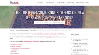 The Top 3 Welcome Bonus Offers On New Jersey Mobile Sportsbooks