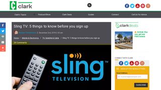 Sling TV: 5 things to know before you sign up - Clark Howard