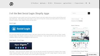 5 of the Best Social Login Shopify Apps | Buildify