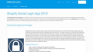 6+ Best Shopify Social Login App Free & Premium 2019 – Mageplaza ...